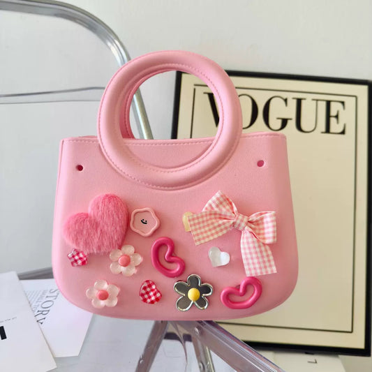 EVA colorful Handbag 9.1*3.5*6.9In