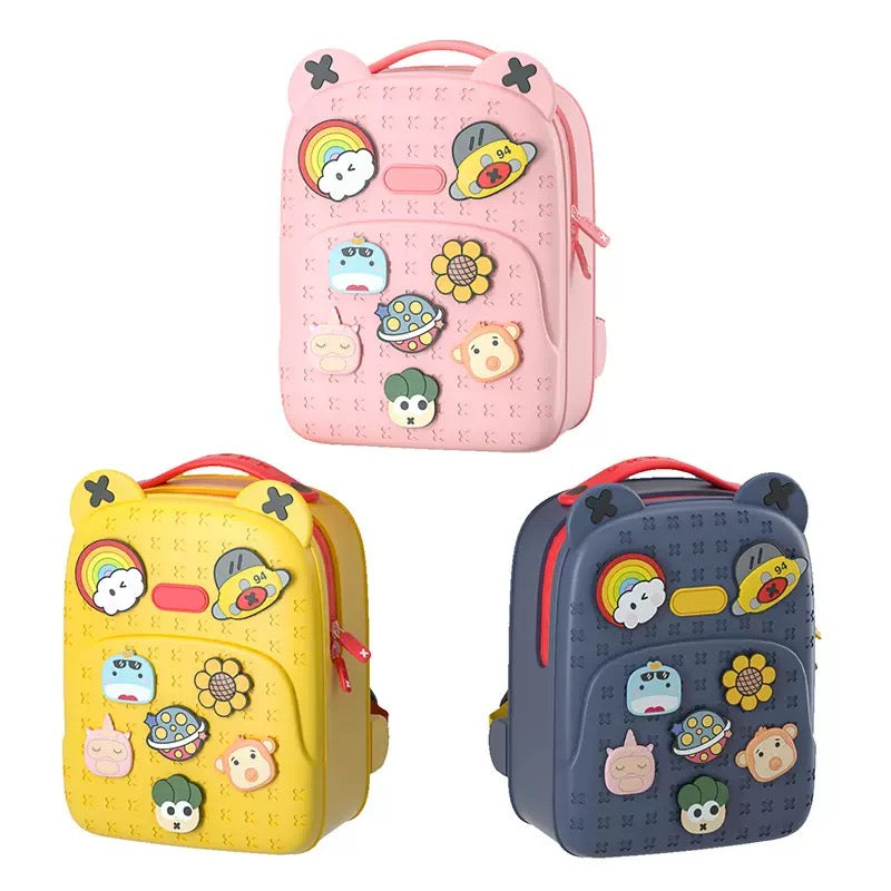 Children's Backpack DIY Pattern Backbone Protection and Load Reduction Gift